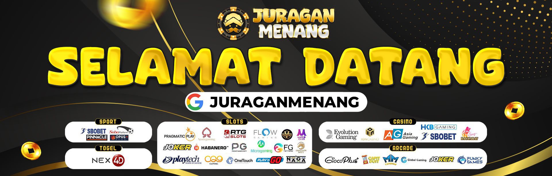 SELAMAT DATANG DI JURAGANMENANG